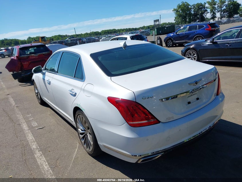 2018 GENESIS G90 auction photo 3