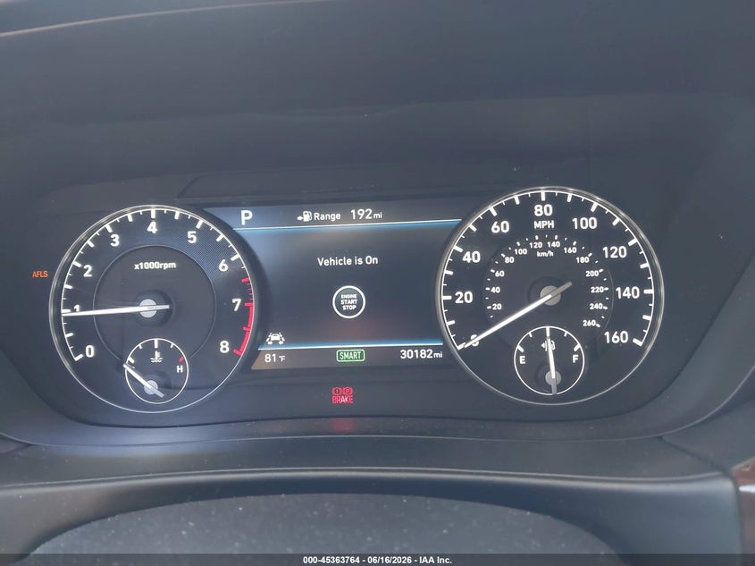 2018 GENESIS G90 auction photo 7