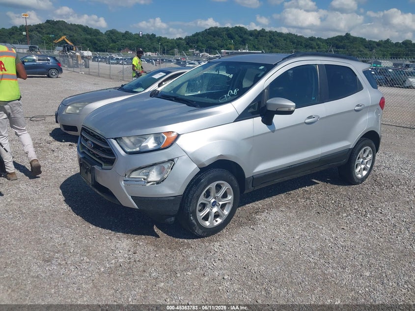 Vin: maj6s3gl7kc302852, lot: 45861744, ford ecosport se 20192