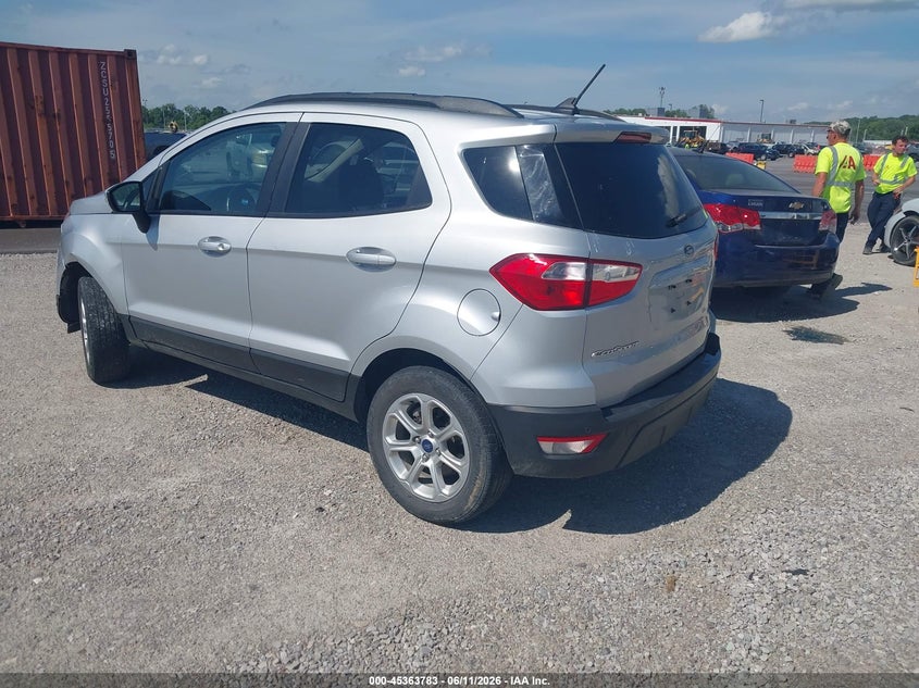 Vin: maj6s3gl7kc302852, lot: 45861744, ford ecosport se 20193