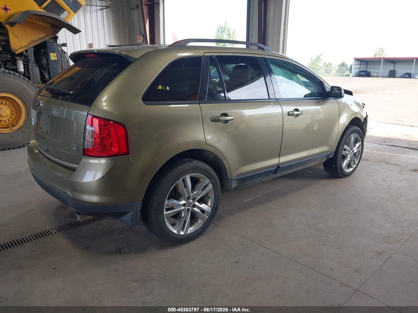 Vin: 2fmdk4jc7cba06520, lot: 45861758, ford edge sel 20124