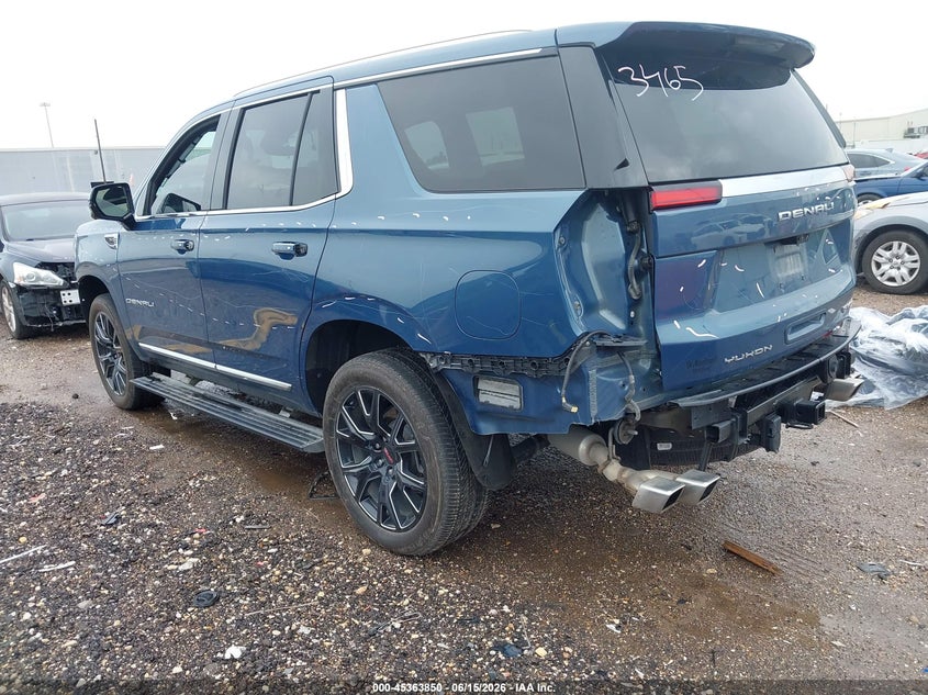 Vin: 1gks2drl4sr150574, lot: 45861811, gmc yukon 4wd denali 20253