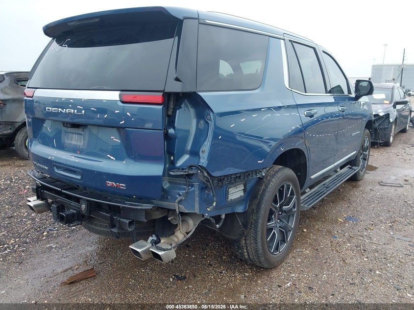 Vin: 1gks2drl4sr150574, lot: 45861811, gmc yukon 4wd denali 20254