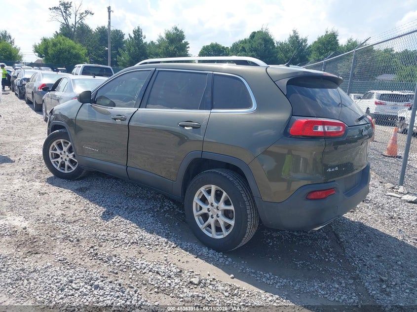 2015 JEEP CHEROKEE SPORT UTILITY VEHICLE 3.2L V-6 DOHC, 271HP