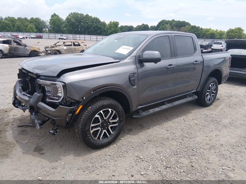 Vin: 1fter4kp9tle13308, lot: 45861900, ford ranger lariat 20262