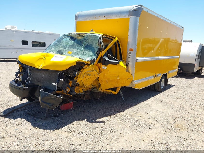 2021 GMC Savana Cutaway Work Van VIN: 7GZ37TC78MN007602 Lot: 45363941