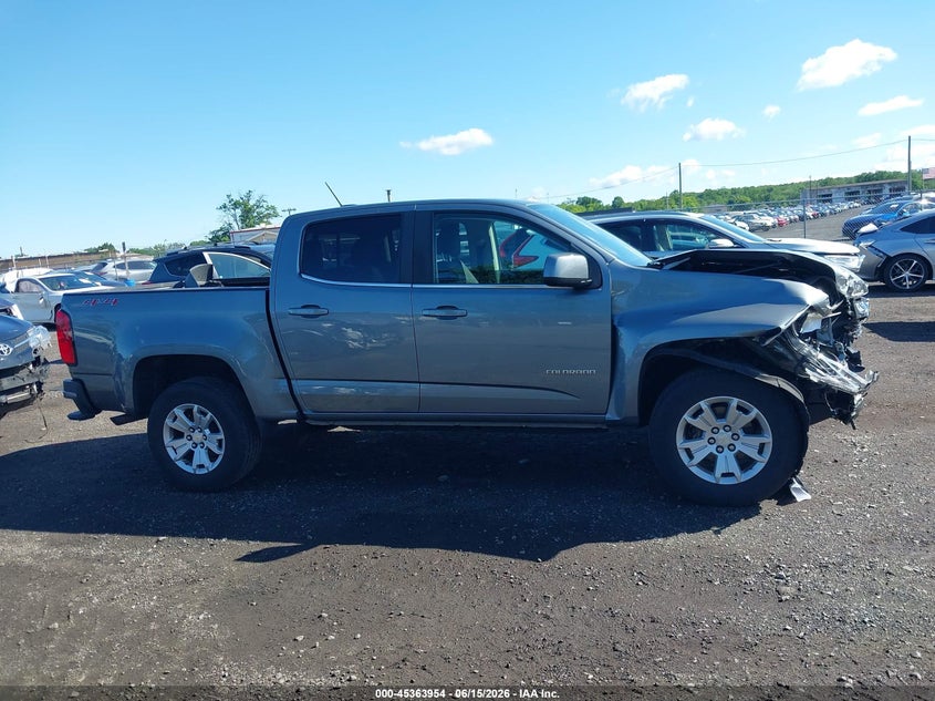 VIN 1GCGTCEN2K1255788 2019 CHEVROLET COLORADO LT