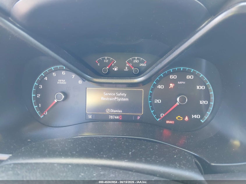 VIN 1GCGTCEN2K1255788 2019 CHEVROLET COLORADO LT