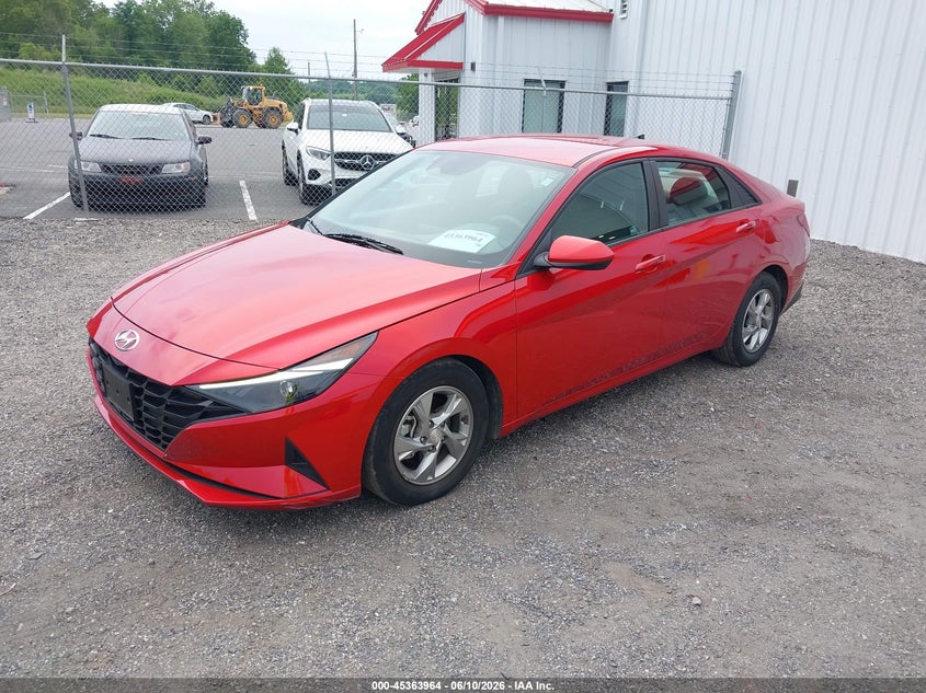 2021 Hyundai Elantra Se 5NPLL4AG4MH049279 photo 1