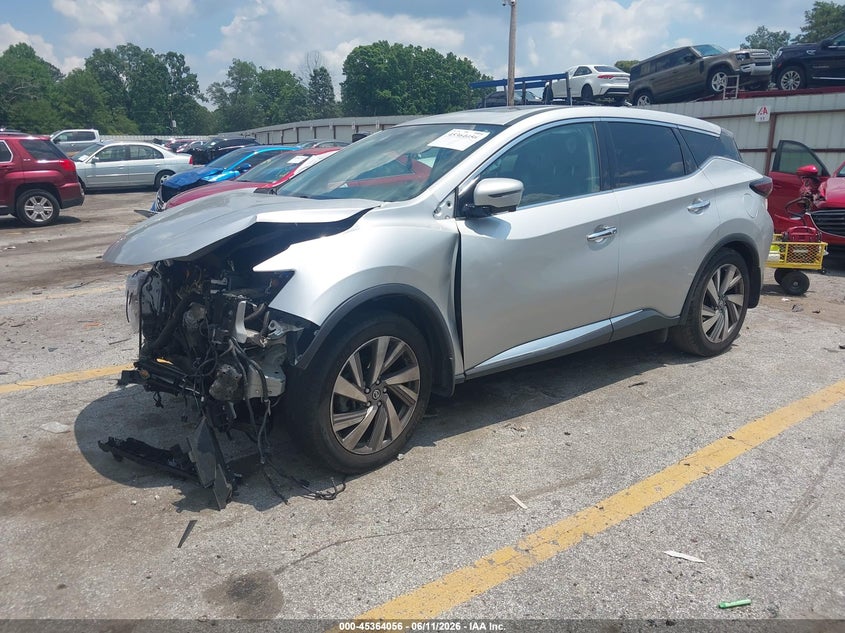 NISSAN MURANO 2021 VIN 5N1AZ2CJXMC108703