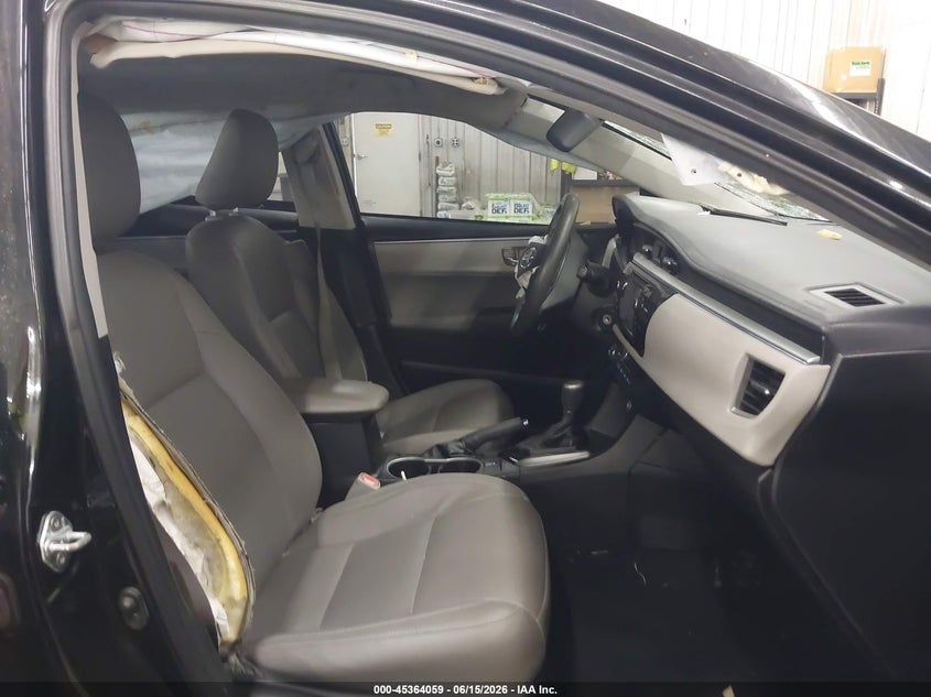 2016 TOYOTA COROLLA SEDAN 1.8L I-4 DOHC, VVT, 132HP