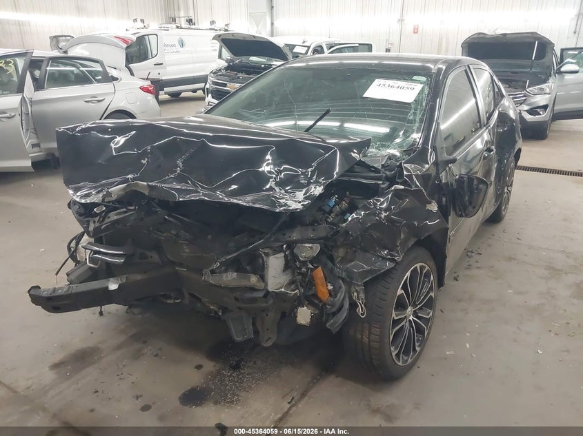 2016 TOYOTA COROLLA SEDAN 1.8L I-4 DOHC, VVT, 132HP