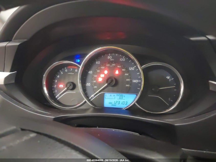 2016 TOYOTA COROLLA SEDAN 1.8L I-4 DOHC, VVT, 132HP