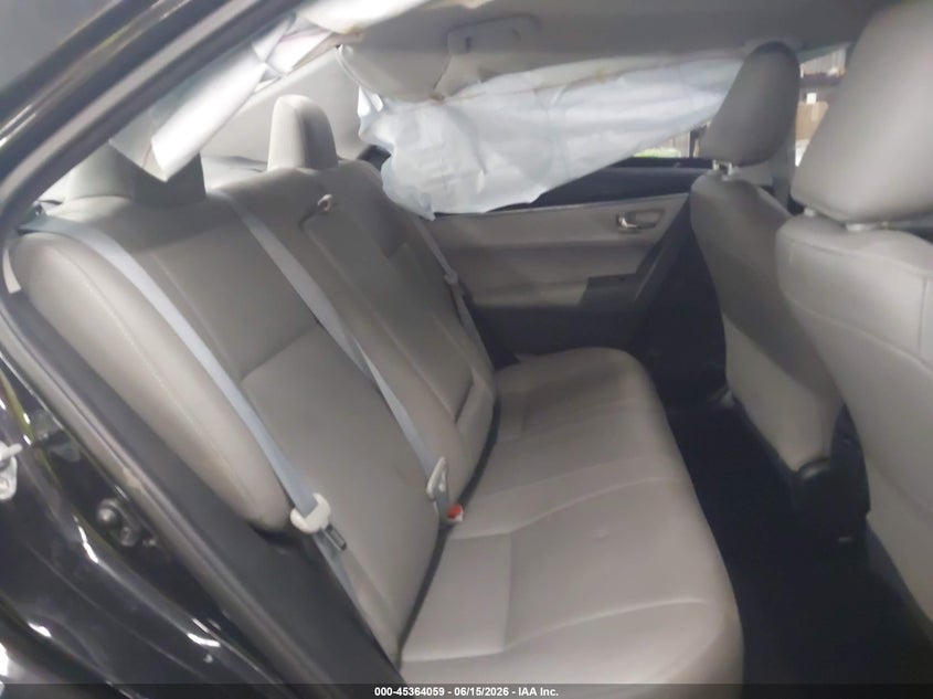 2016 TOYOTA COROLLA SEDAN 1.8L I-4 DOHC, VVT, 132HP