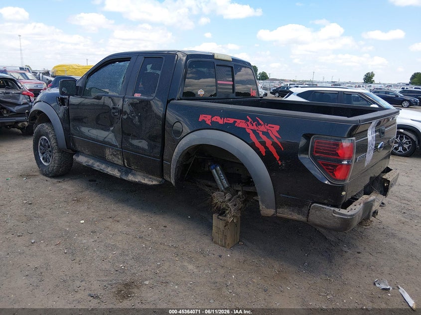 2010 FORD F-150 PICKUP 6.2L V-8 VVT, 411HP