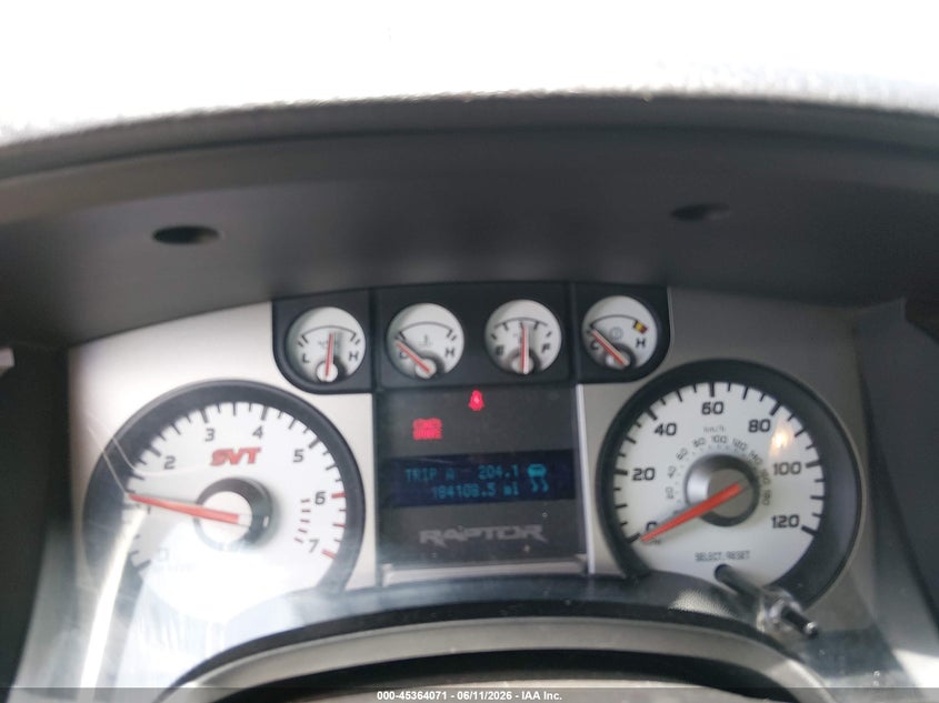 2010 FORD F-150 PICKUP 6.2L V-8 VVT, 411HP