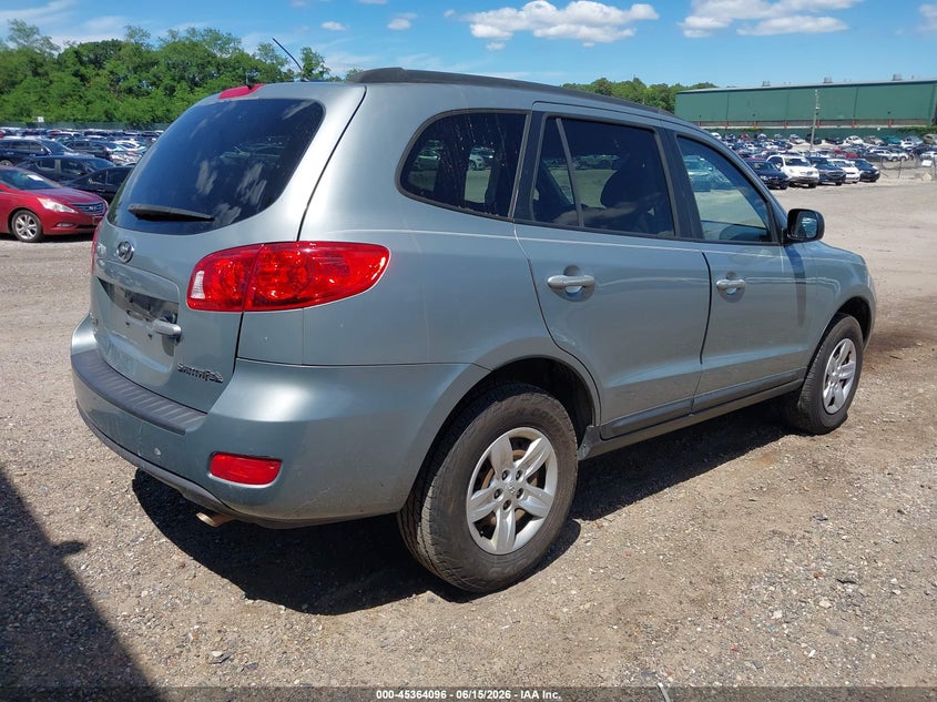 2009 HYUNDAI SANTA FE SPORT UTILITY VEHICLE 2.7L V-6 DOHC, VVT, 185HP