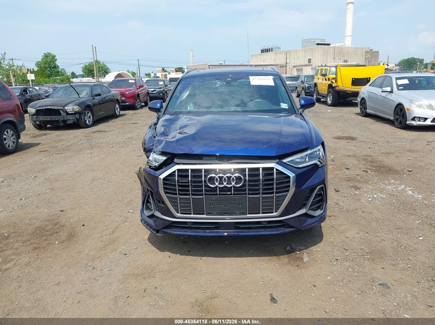 2024 Audi Q3 Premium 45 Tfsi S Line Quattro Tiptronic VIN: WA1DECF30R1024631 Lot: 45364118