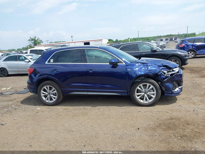 2024 Audi Q3 Premium 45 Tfsi S Line Quattro Tiptronic VIN: WA1DECF30R1024631 Lot: 45364118