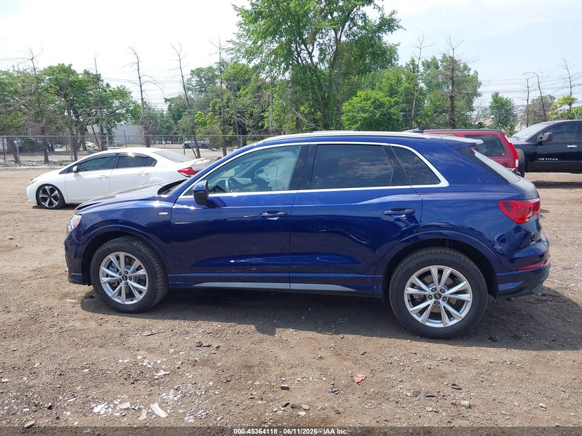 2024 Audi Q3 Premium 45 Tfsi S Line Quattro Tiptronic VIN: WA1DECF30R1024631 Lot: 45364118