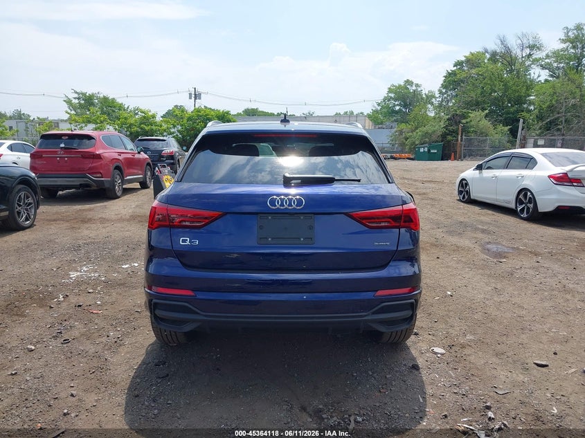 2024 Audi Q3 Premium 45 Tfsi S Line Quattro Tiptronic VIN: WA1DECF30R1024631 Lot: 45364118
