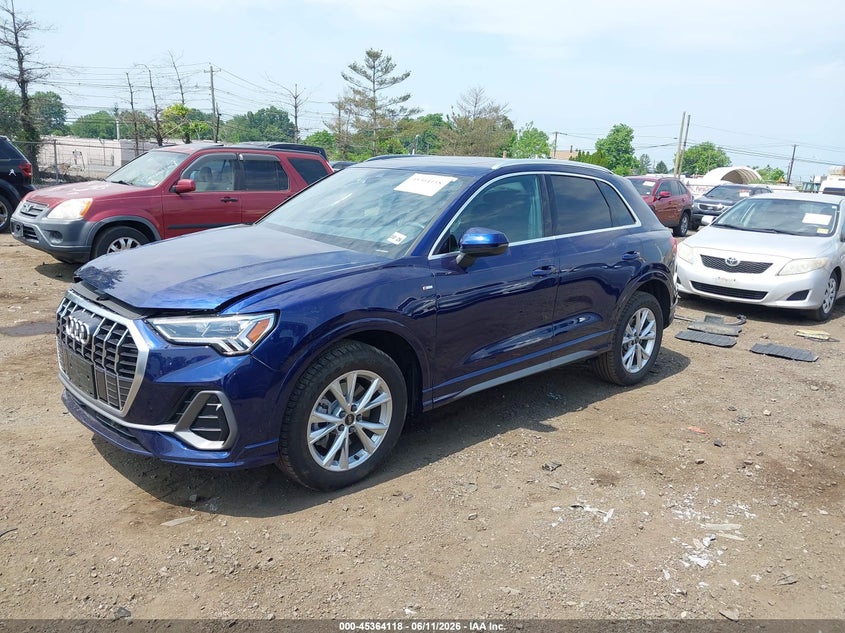 Vin: wa1decf30r1024631, lot: 45862079, audi q3 premium 45 tfsi s line quattro tiptronic 20242