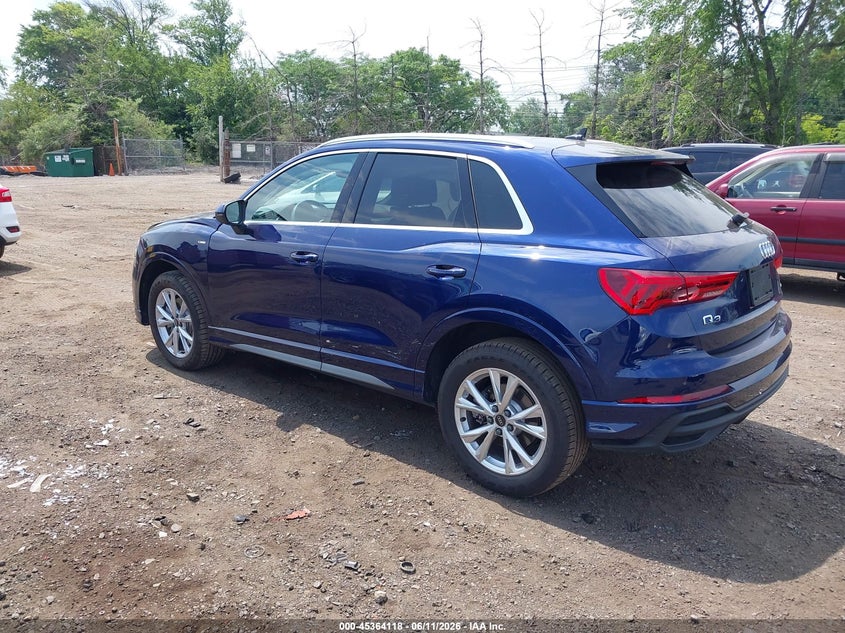 Vin: wa1decf30r1024631, lot: 45862079, audi q3 premium 45 tfsi s line quattro tiptronic 20243