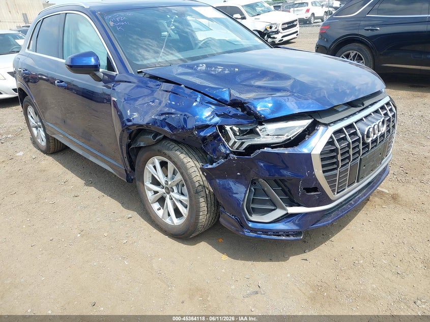 2024 Audi Q3 Premium 45 Tfsi S Line Quattro Tiptronic VIN: WA1DECF30R1024631 Lot: 45364118