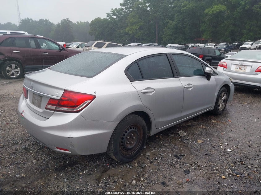 2015 HONDA CIVIC auction photo 4