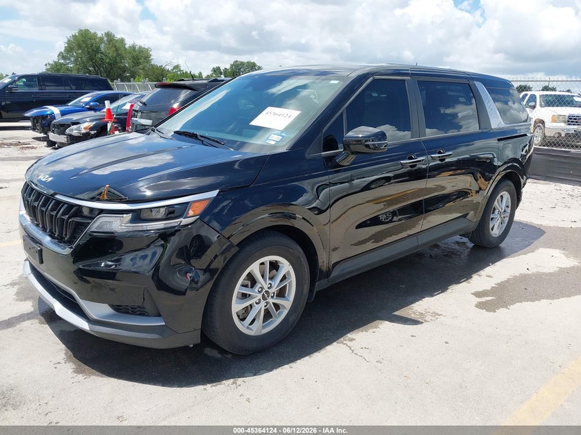 Vin: kndnb4h33r6440133, lot: 45862085, kia carnival mpv lx seat package 20242