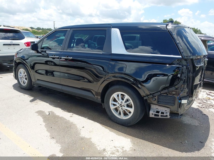 Vin: kndnb4h33r6440133, lot: 45862085, kia carnival mpv lx seat package 20243