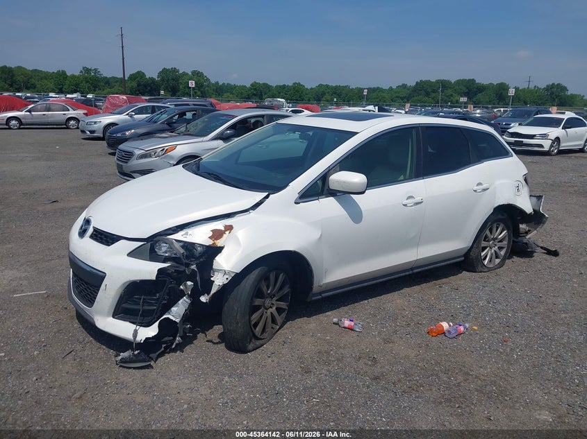 Vin: jm3er2bm1c0415461, lot: 45862103, mazda cx-7 i sport 20122