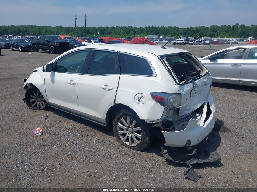 Vin: jm3er2bm1c0415461, lot: 45862103, mazda cx-7 i sport 20123