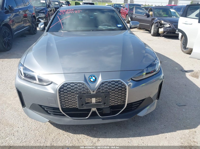 2025 BMW I4 Gran Coupe Edrive40 VIN: WBY23HD01SFV78762 Lot: 45364185