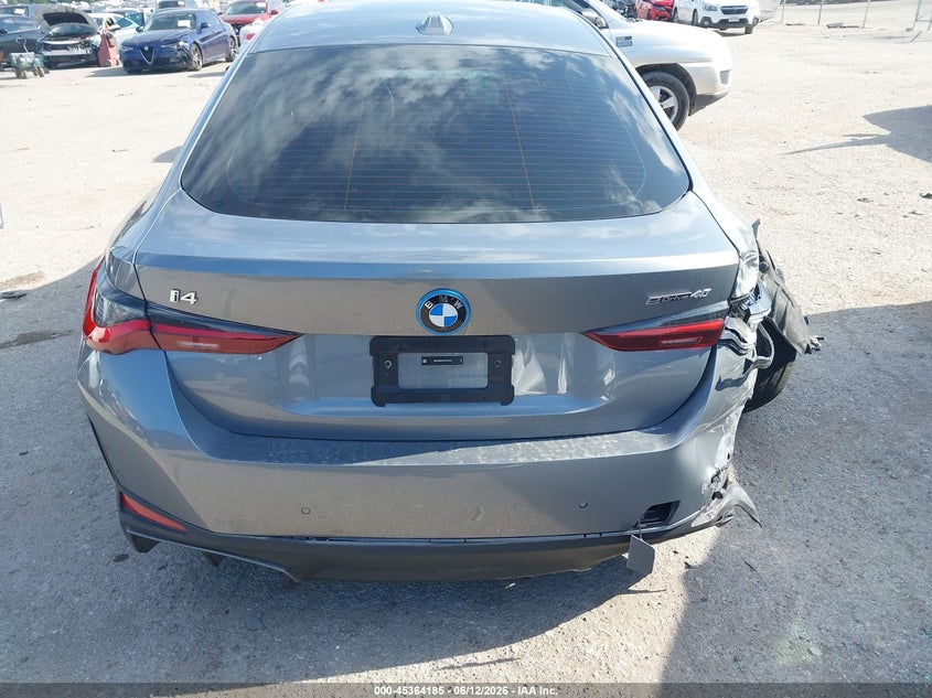 2025 BMW I4 Gran Coupe Edrive40 VIN: WBY23HD01SFV78762 Lot: 45364185