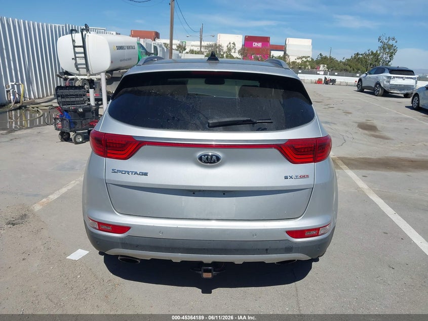 VIN KNDPR3A66H7103743 2017 KIA SPORTAGE SX TURBO