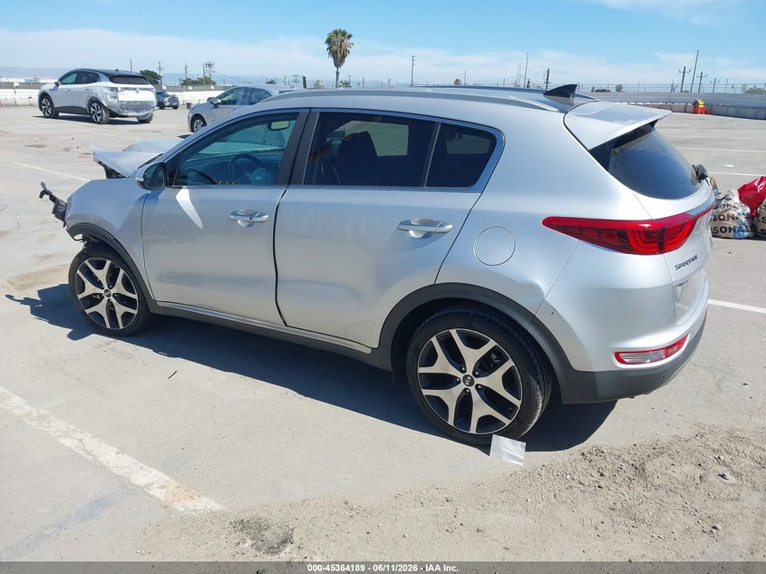 VIN KNDPR3A66H7103743 2017 KIA SPORTAGE SX TURBO