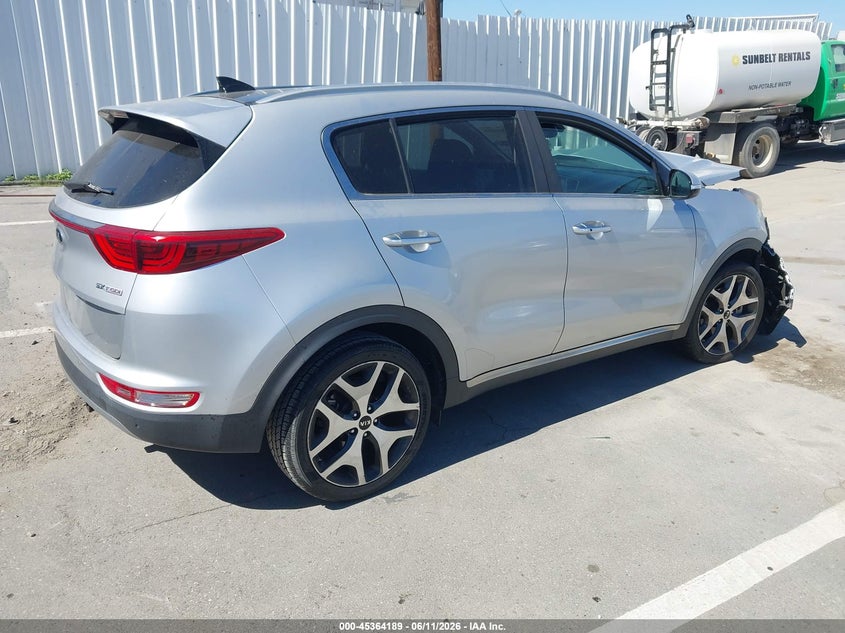 VIN KNDPR3A66H7103743 2017 KIA SPORTAGE SX TURBO