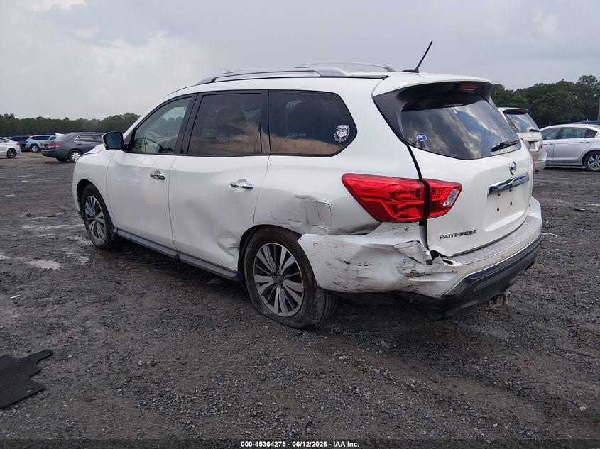 Vin: 5n1dr2mn5hc684767, lot: 45862236, nissan pathfinder sl 20173