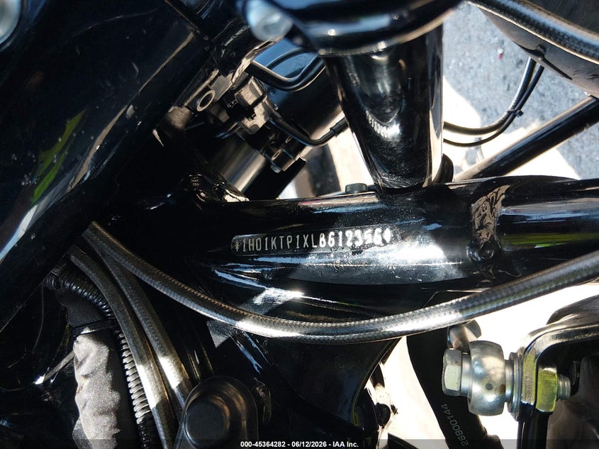 2020 Harley-Davidson Fltrxs VIN: 1HD1KTP1XLB612356 Lot: 45364282