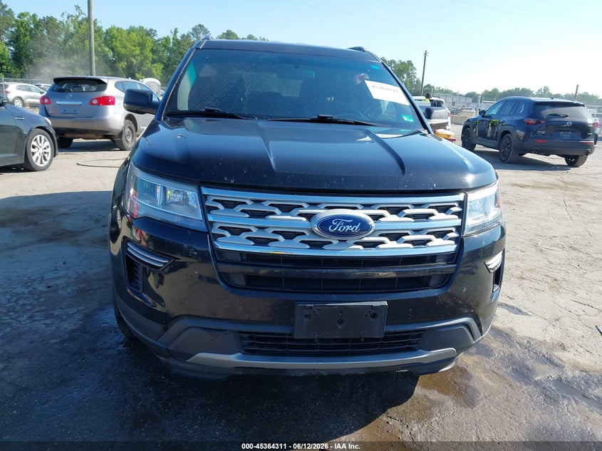 VIN 1FM5K7D82KGA04887 2019 FORD EXPLORER XLT