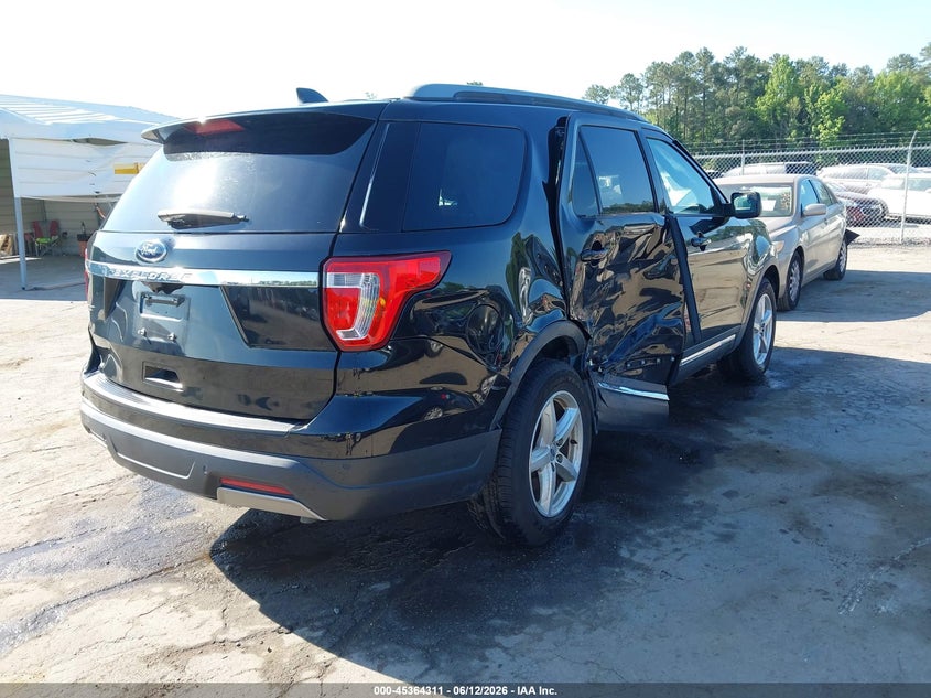 VIN 1FM5K7D82KGA04887 2019 FORD EXPLORER XLT