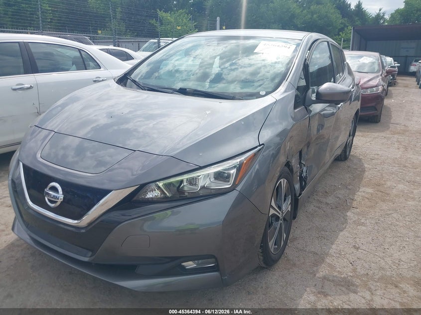 Vin: 1n4az1cv7nc555899, lot: 45862355, nissan leaf sv 40 kwh 20222