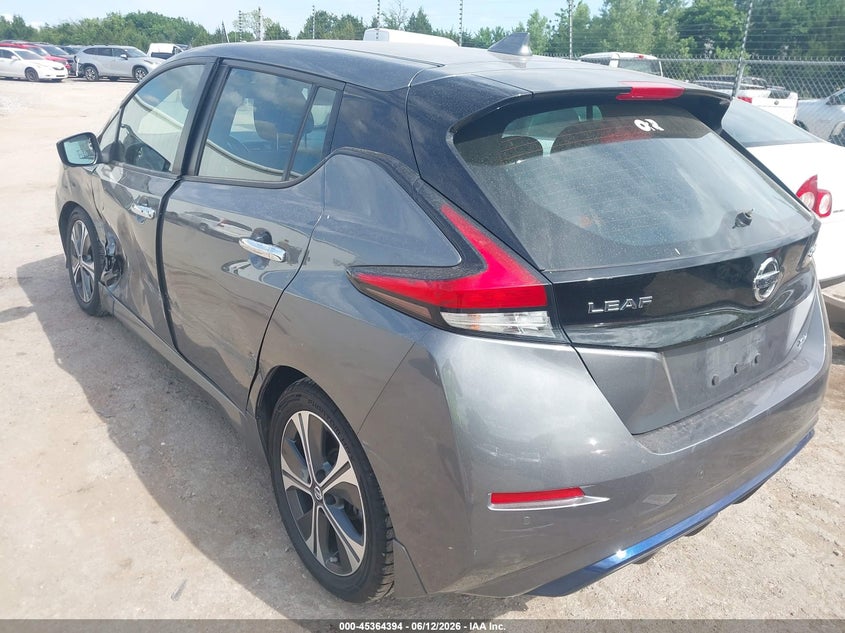 Vin: 1n4az1cv7nc555899, lot: 45862355, nissan leaf sv 40 kwh 20223