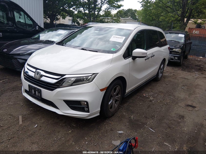 Vin: 5fnrl6h56kb060189, lot: 45862380, honda odyssey ex 20192