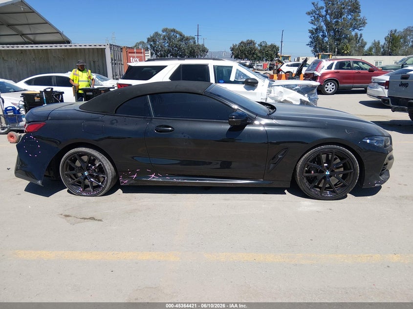 2024 BMW M850I xDrive VIN: WBAFY4C03RCR25404 Lot: 45364421