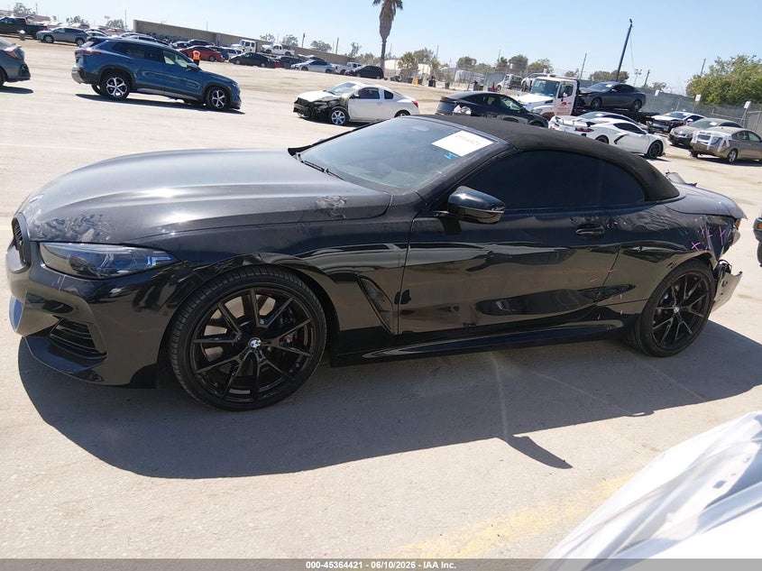 2024 BMW M850I xDrive VIN: WBAFY4C03RCR25404 Lot: 45364421