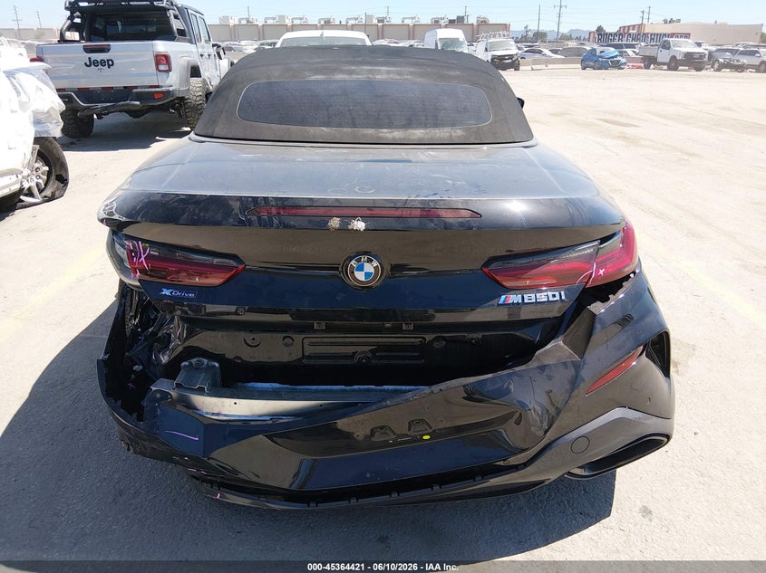 2024 BMW M850I xDrive VIN: WBAFY4C03RCR25404 Lot: 45364421