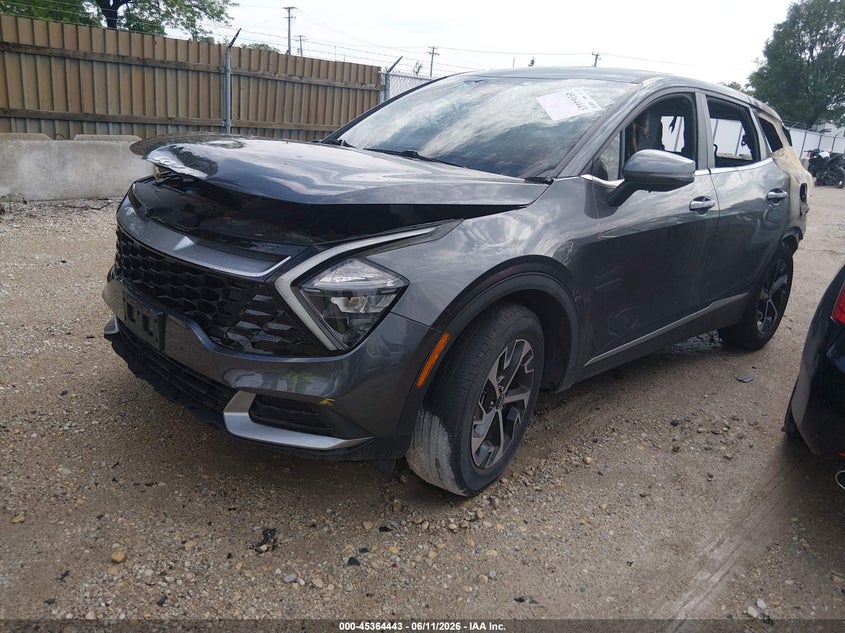 VIN 5XYK33AF2PG100478 2023 KIA SPORTAGE EX