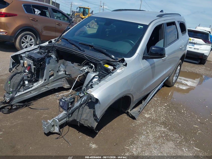 Vin: 1c4rdjag8rc202285, lot: 45862445, dodge durango sxt awd 20242